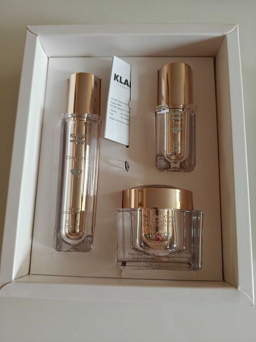 Zestaw ekskluzywnych kosmetyków firmy Klapp Diamond Exclusive Box