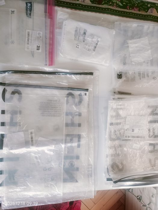 Worki strunowe z suwakiem