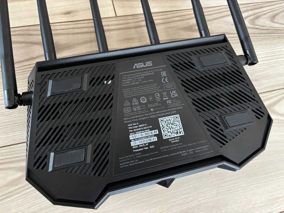 Router Gamingowy ASUS TUF-AX5400 WIFI 6 USB 3.2 3x1,5GHz 512MB RAM