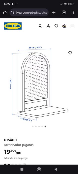 Arranjador Gato IKEA / UTSADD
