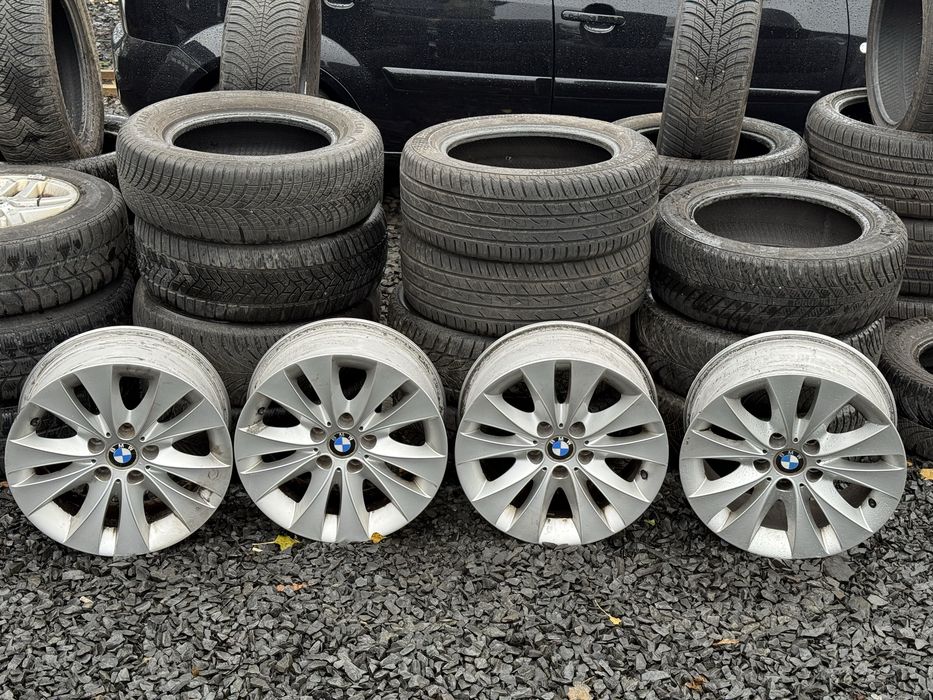 116 Стиль bmw e60 e61 Е60 диски R17 ET20 Титани Дискі титанові Е61 шро