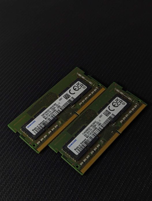 DDR4 16GB Samsung (2X8) 3200 MHz SO-DIMM Оперативна пам'ять
