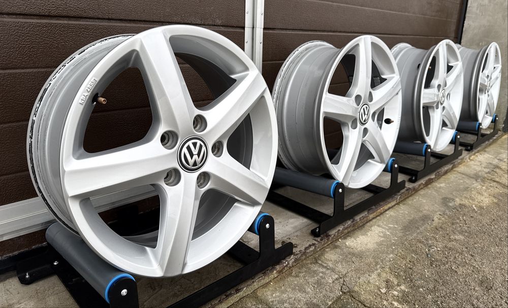 4x felgi aluminiowe 5x112 r16 et48 6J Alufelgi Oryginał VW 16”