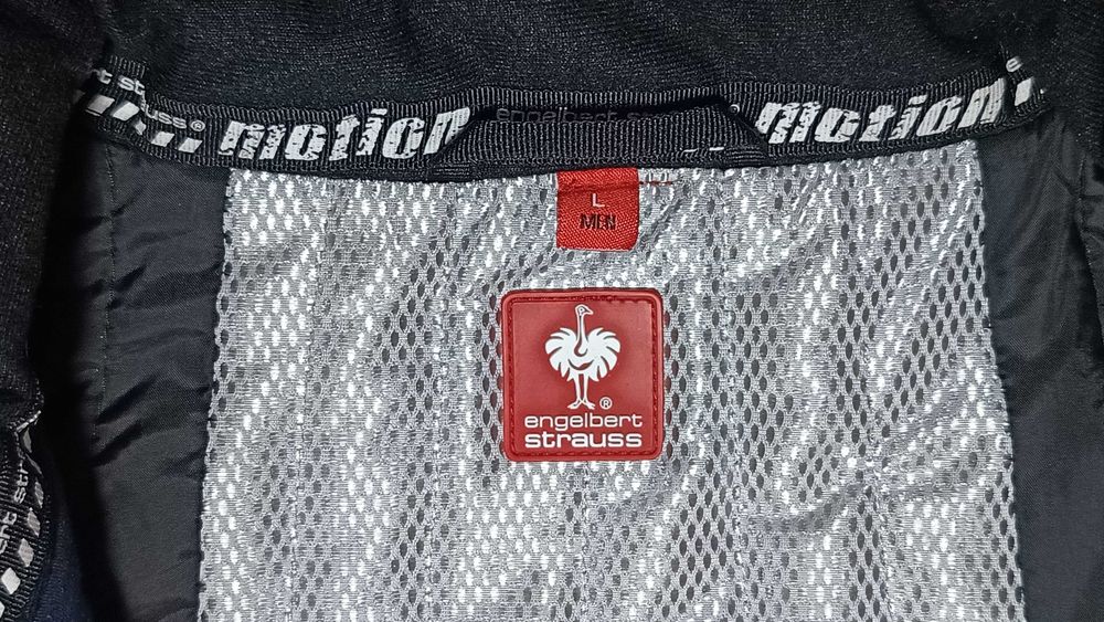 Ocieplana kamizelka softshell ENGELBERT STRAUSS MOTION r.L stan idealny