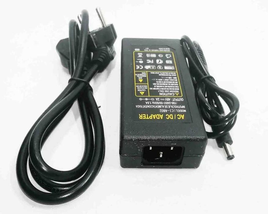 Блок питания импульсный ATABA DC 48V/2A (штекер 5.5*2.5) + Кабель 220V