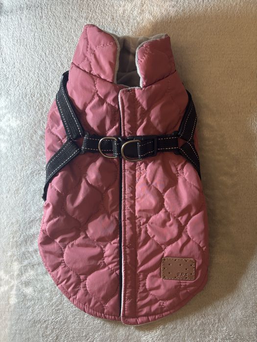 Безрукавка зі шлеєю для собачки