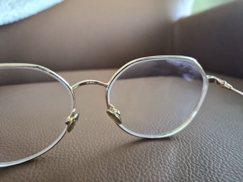 Oprawki Christian Dior Stellaire O15 złote rozm 54 metalowe