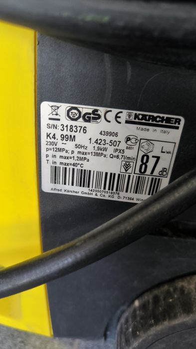 Karcher k4 myjka ciśnieniowa