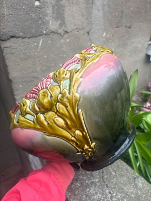 Stara donica porcelana antyk