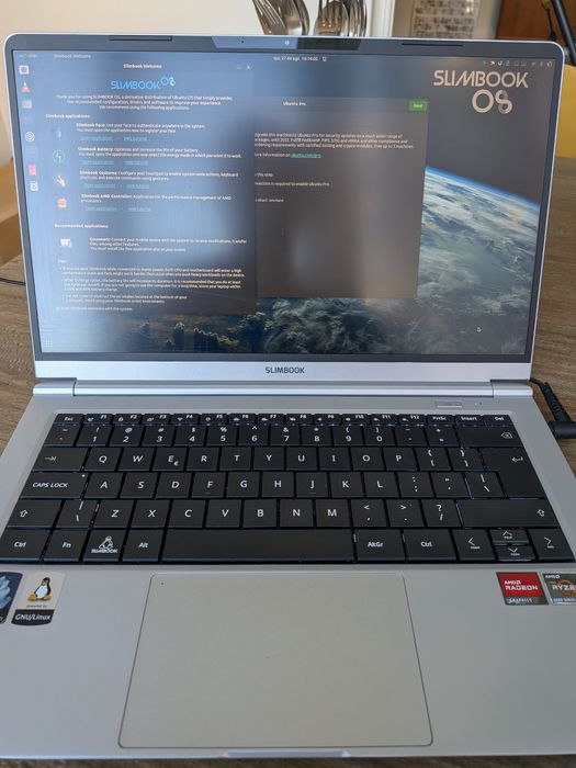 Slimbook Pro X 14 (2023) | Ryzen 7 | Excelente Estado | Caixa Original | 750€