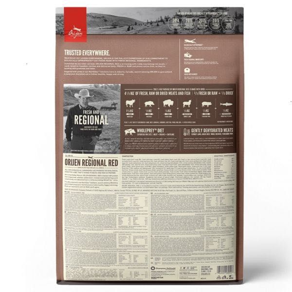 Холістик корм для котів Оріджен ORIJEN Regional Red Cat 1.8 кг 5.4 кг