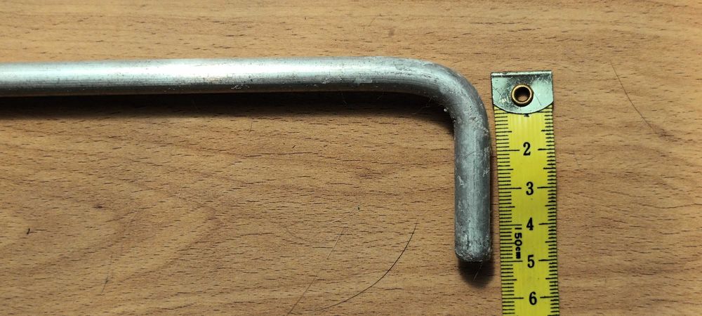 Manivela Haste Gancho Varão para acionar toldo