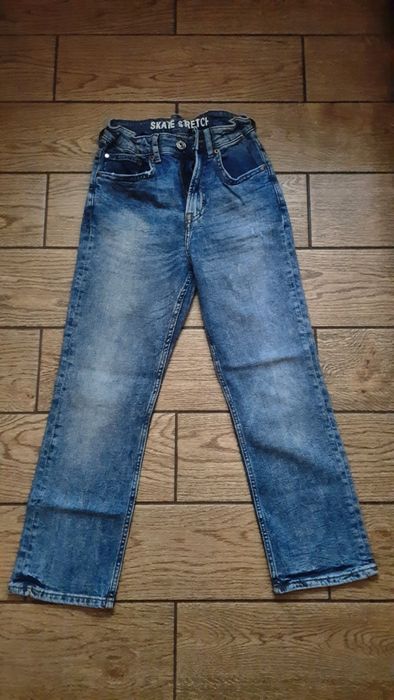 Zestaw spodni jeansowych r. 152