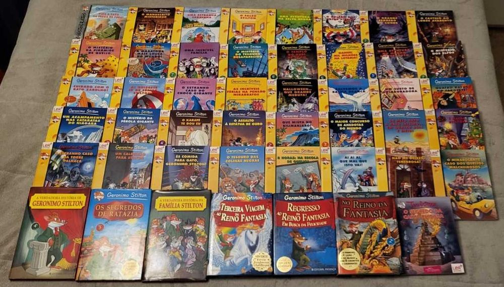 Coleção Geronimo Stilton + Edições Especiais
