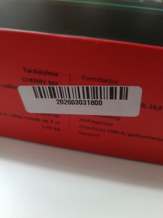 Teclado Mecânico Cherry K4V2