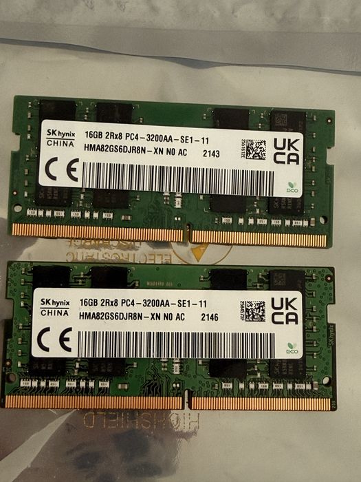 Pamięci DDR4 SODIMM 32GB 2x16GB 3200MHz