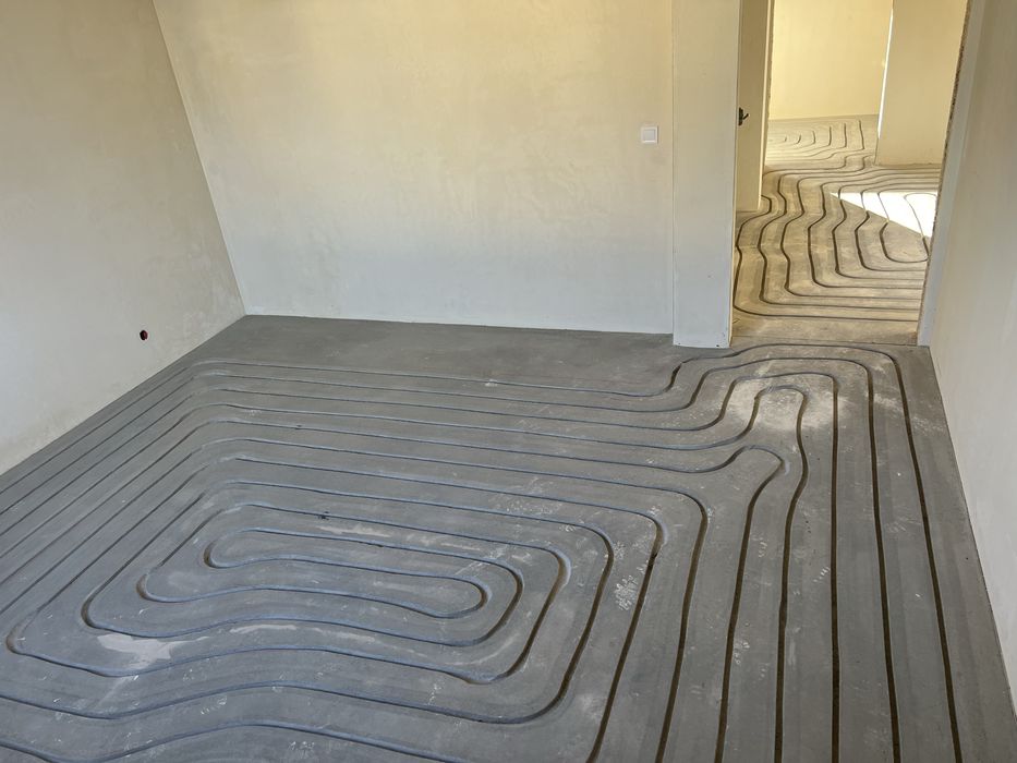 Frezowanie pod ogrzewanie podlogowe