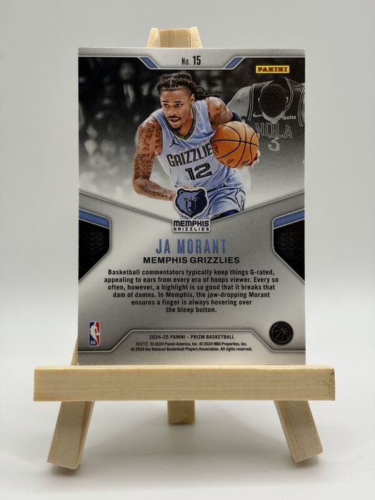 Ja Morant Dominance Silver Prizm NBA #15