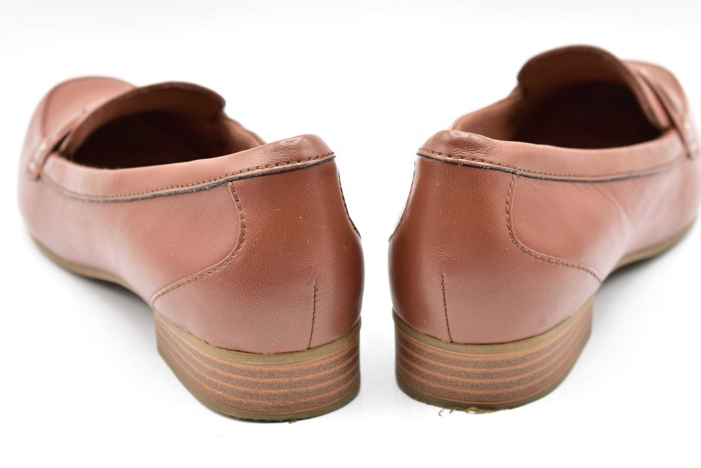 Skórzane mokasyny Clarks roz. 39