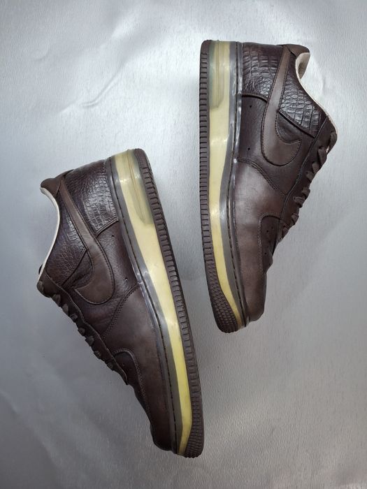 Кроссовки Nike Air Force 1 Supreme 07 Plus Brown
