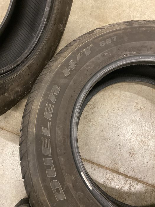 2x 215/70 r16 Bridgestone duler H/T 687 dot 0222