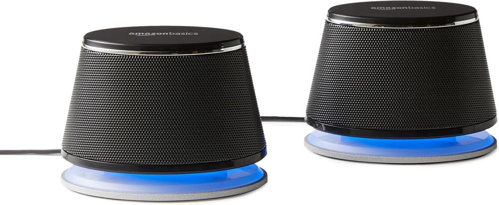zestaw głośników 2.0 amazon 129470_385549 1,2 w czarny