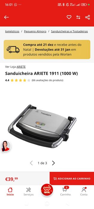 Sandwicheira ariete