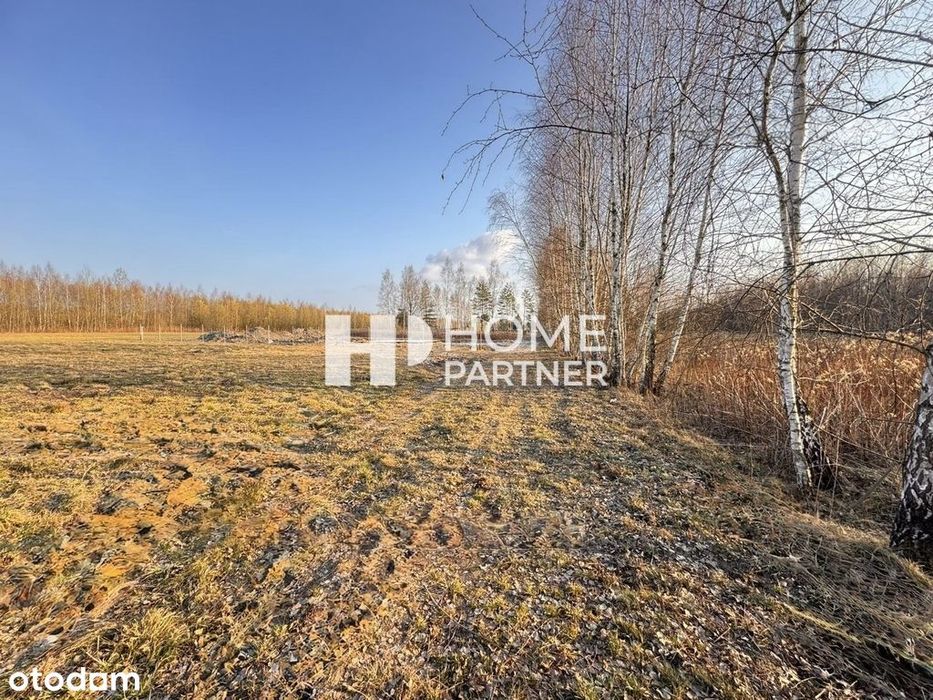 Budowlana 1200m2 przy dr.gminnej, szeroki front