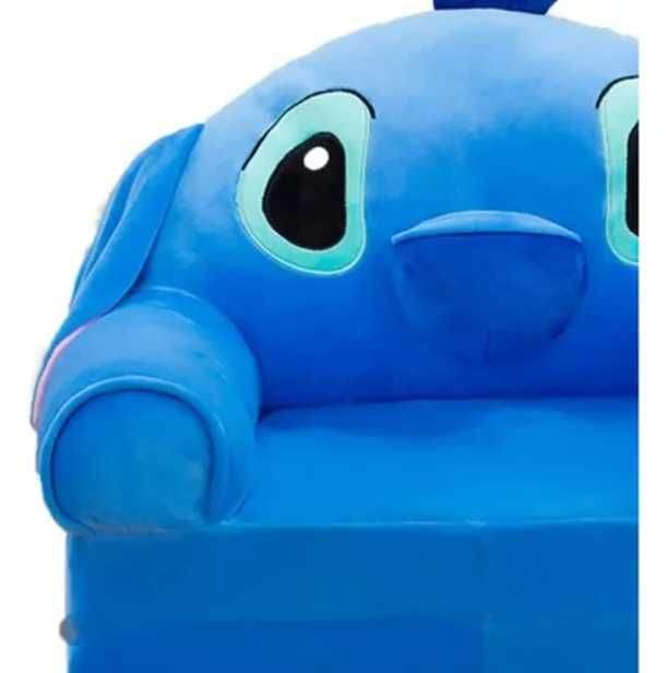 М'яке дитяче крісло плюшеве Стіч, м'яке диван-крісло ОПТ та ДРОП