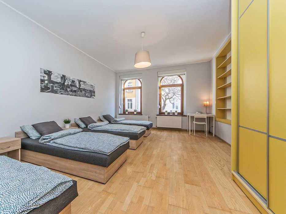 Duże mieszkanie Centrum Port Stocznia, 11 os. od zaraz!