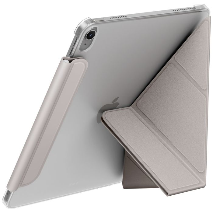 Etui UNIQ Camden Lite do iPad do iPad Air 11 M2 2024 / M3 2025 / M4 2026 beżowy