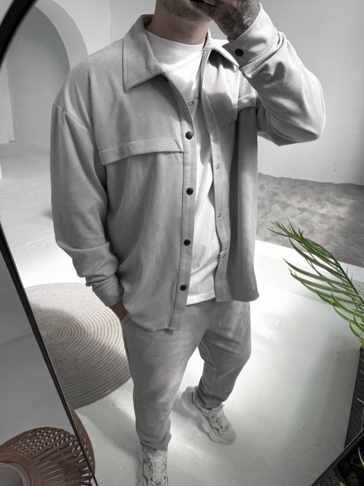 Чоловічий костюм Сорочка + Брюки / Мужская рубашка + штаны Комплект