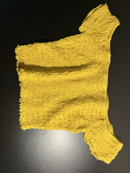 Top z odkrytymi ramionami dziewczęcy 140