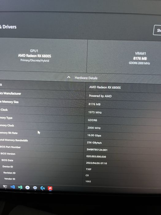 ASUS ROG Zephyrus G14 Ryzen 9 6900HS 32GB / 512GB SSD / RX 6800S 8GB