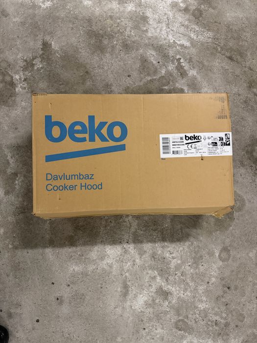 NOWY okap teleskopowy BEKO HNT62340B 60 cm czarny – nieużywany