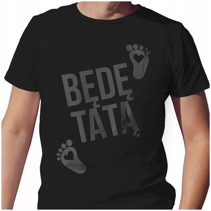 T-shirt Dzień Ojca Taty Będę Tatą 2xl Jakość