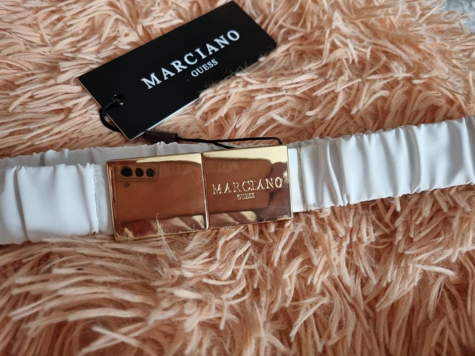 Пояс/ремень резинка белый Guess MARCIANO Оригинал! Новый!