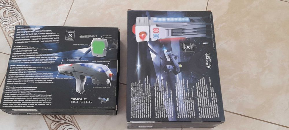 Pistolet laser X plus wieża TOWER