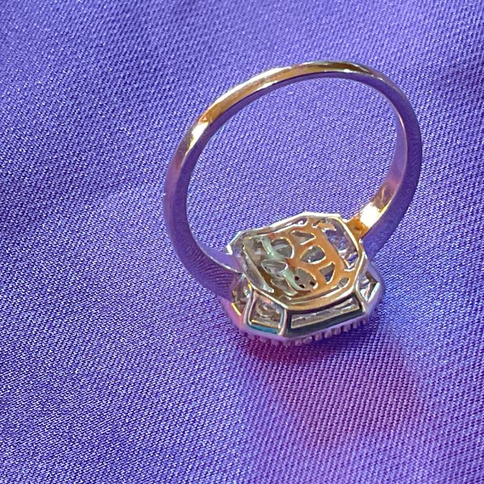 Anel prata medida 19,5 m