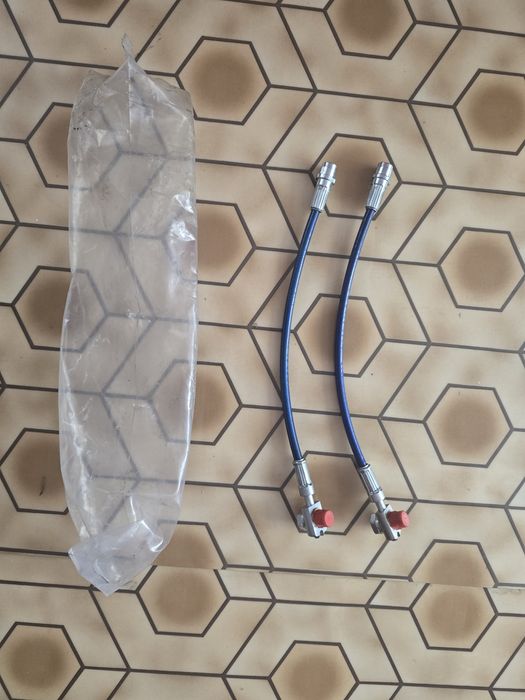 Audi A4 B6 1.8T Quattro nowe przewody hamulcowe w stalowym oplocie na