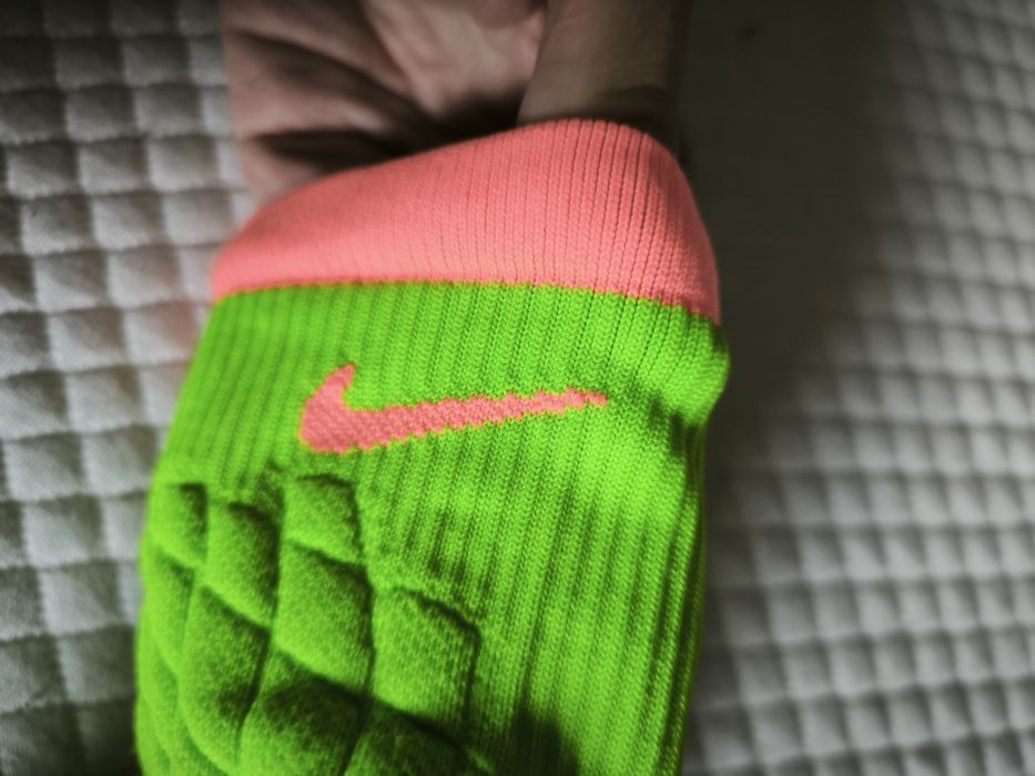 Nike Hypervenom skarpety dziecięce 1 junior piłkarskie zielone