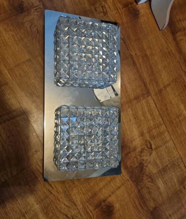 Lampa glamour kryształki