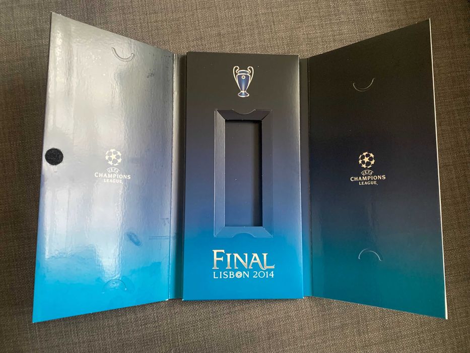Caixa arquivadora UEFA Champions League Final Lisbon 2014