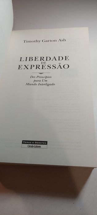 Liberdade de Expressão - Timothy Garton Ash