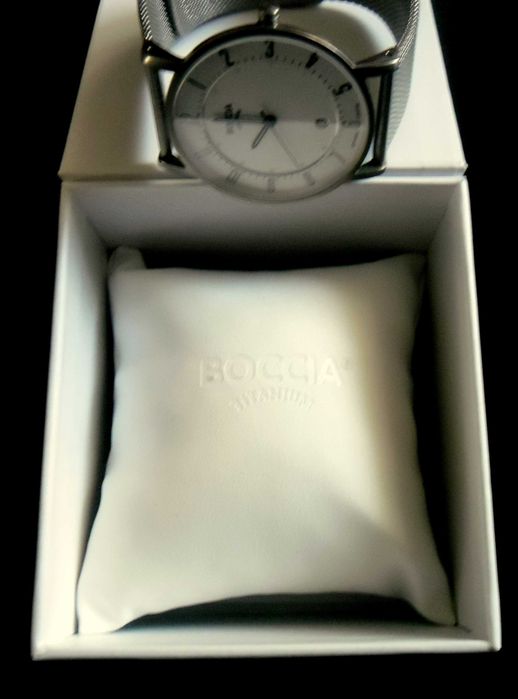 Boccia zegarek kwarcowy wykonany z tytanu