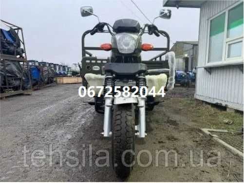 Трицикл вантажний DОZЕR Model 250 бензиновий Дозер доставка безкоштовна під двір без передоплат гарантія сервіс