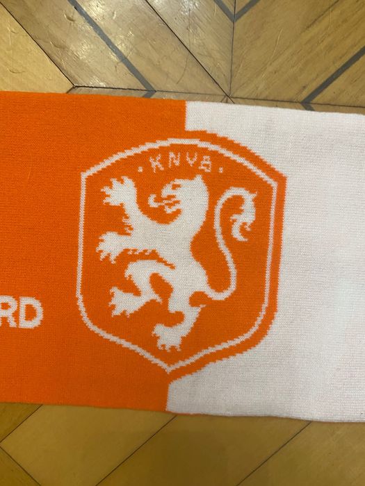 Szalik Piłkarski Holandia – Niemcy KVNB dwustronny dziany