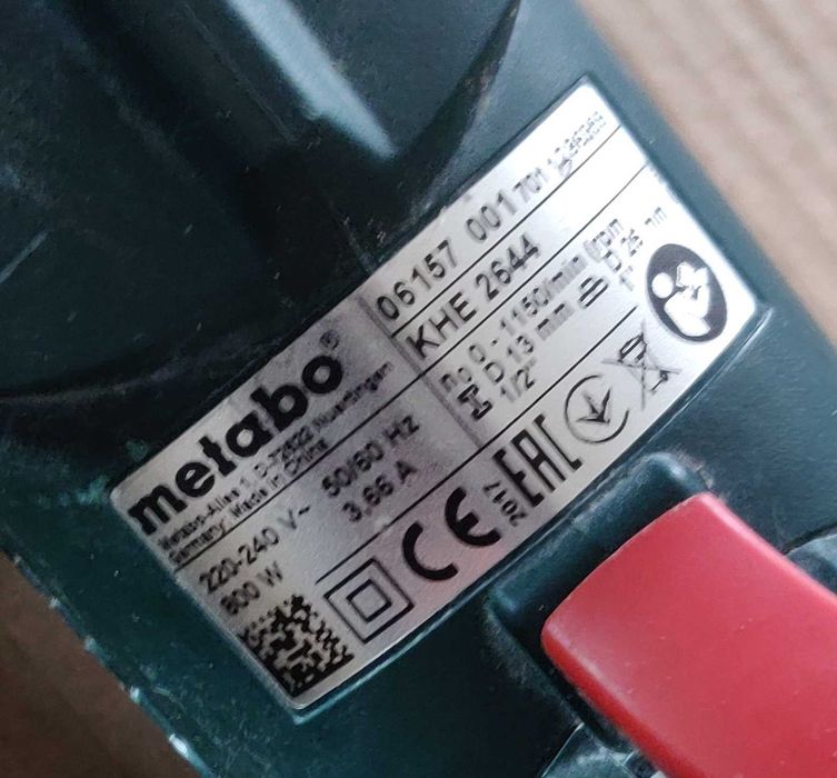 Перфоратор Metabo khe 2645 / 2644 / 3251 в чудовому технічномц стані12