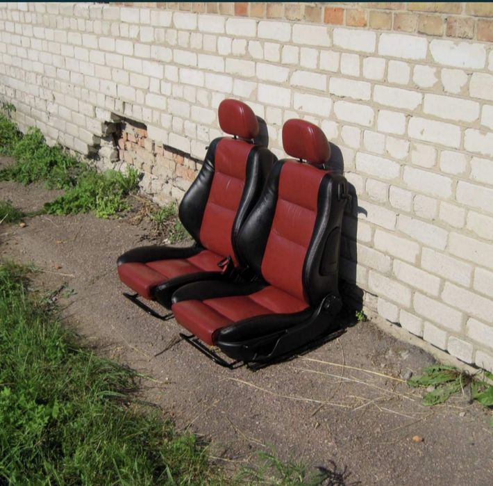 Сидения golf 3, recaro color edition, рекаро, сидіння гольф 3