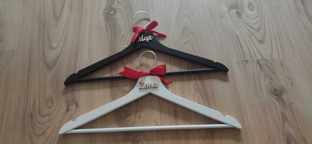 Wieszaki mąż i żona